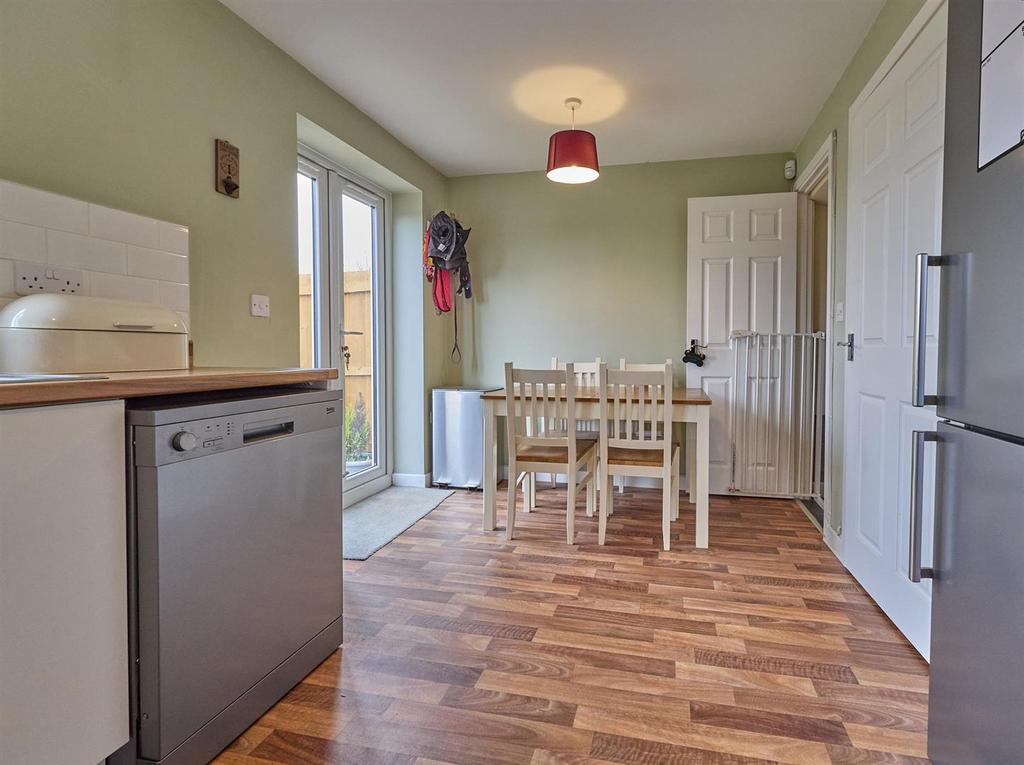 Dining kitchen to rear