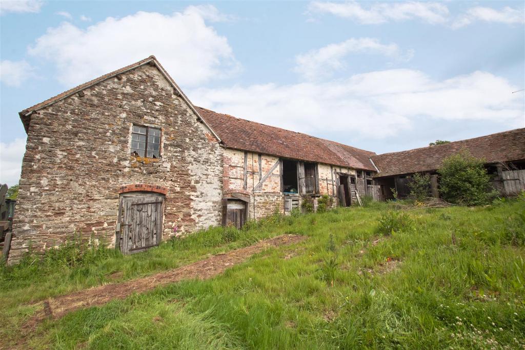FOR AUCTION - 2 Plots on Bockleton... 2 bed barn conversion - £195,000