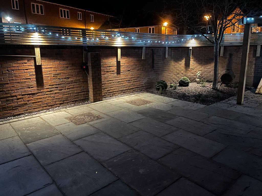 Front Garden at Night