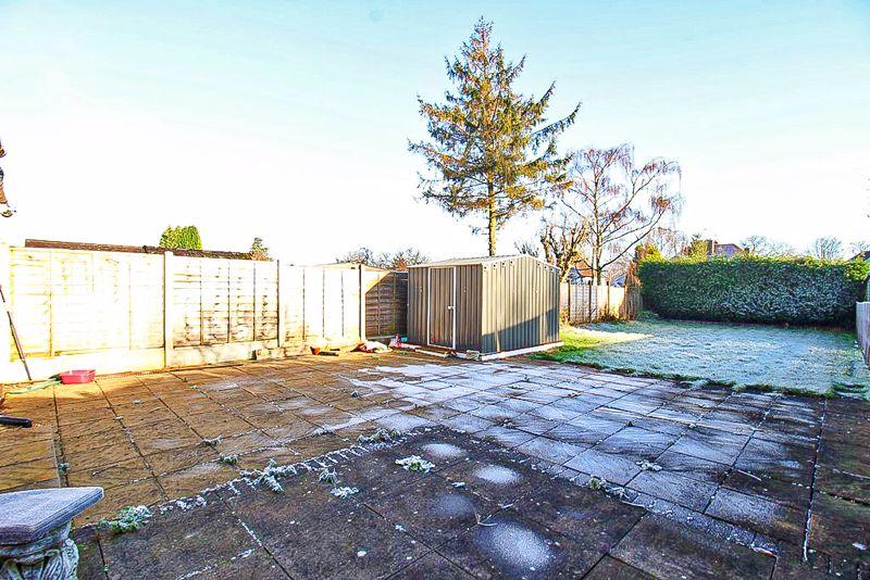 Rear garden