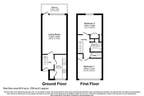 2 bedroom maisonette to rent, Lindley Estate, London SE15