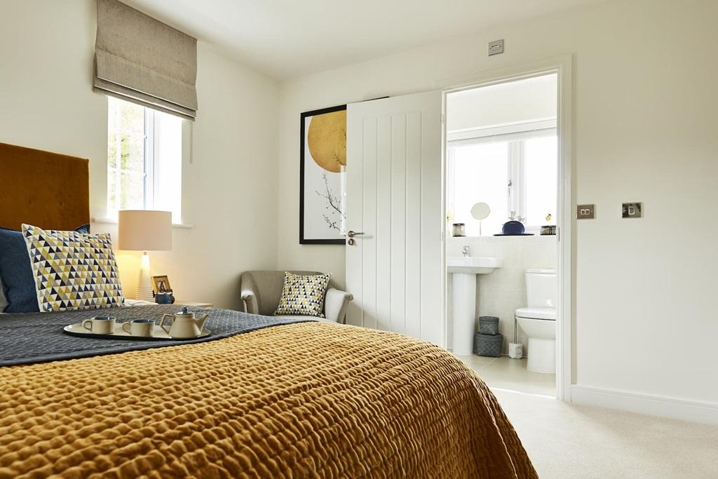 Convenient en suite shower room to the main...