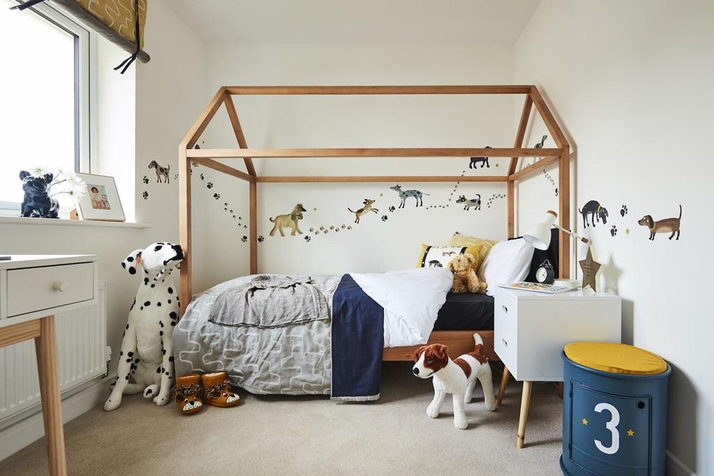 The third bedroom can be used as a home office...
