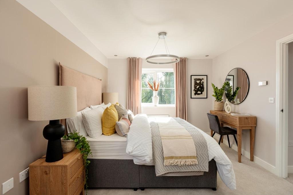 The Kingdale has 2 double bedrooms and one...