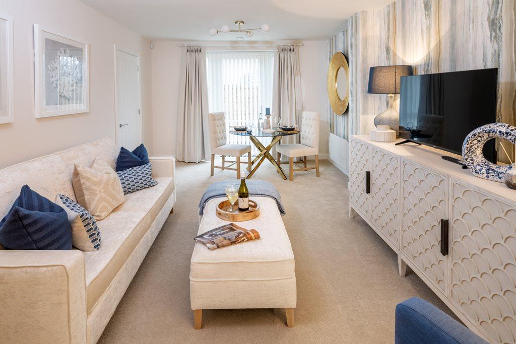 Show home living room