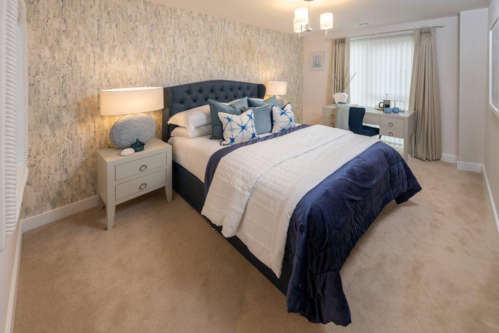 Show home bedroom