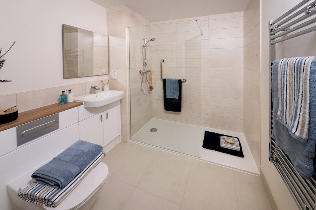 Show home shower room