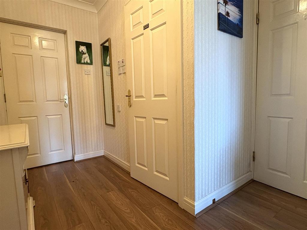 Private entrance hallway