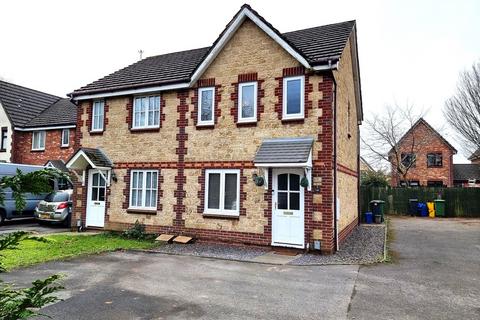 2 bedroom semi-detached house for sale, Harrison Drive, St. Mellons, Cardiff. CF3 0NU