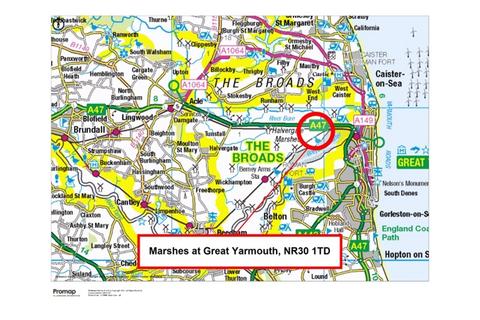 Farm land for sale, Grazing Marshes, Acle New Road, Great Yarmouth, Norfolk, NR30