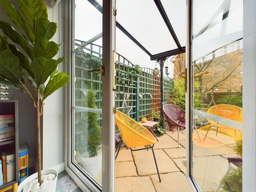 Sitting Room onto garden
