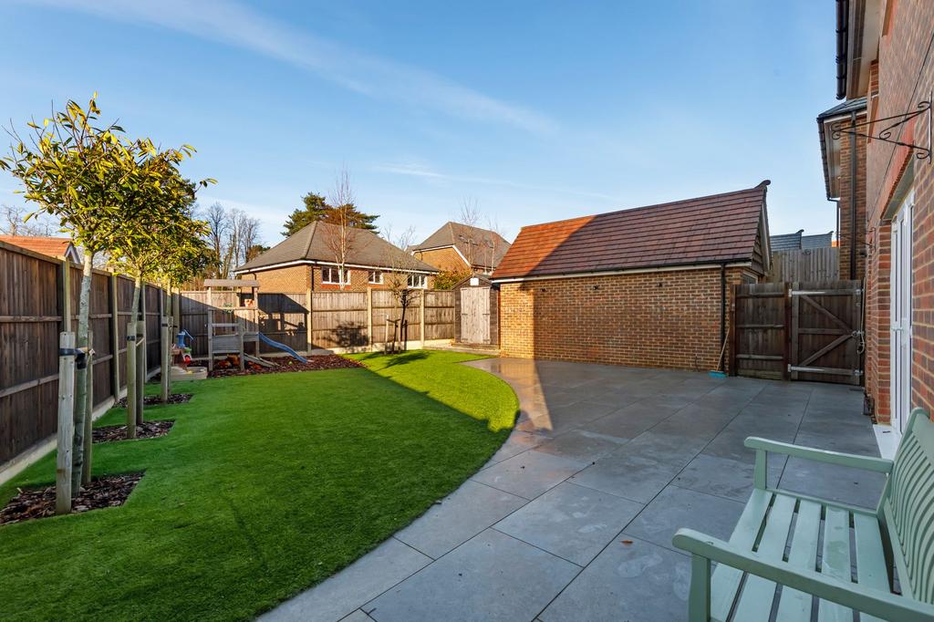 Rear garden