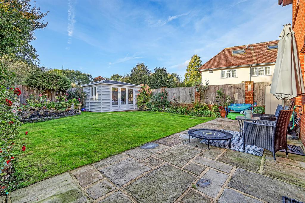 Rear garden