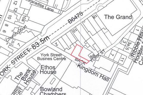 Land for sale, Back York Street, Clitheroe, BB7 1LT