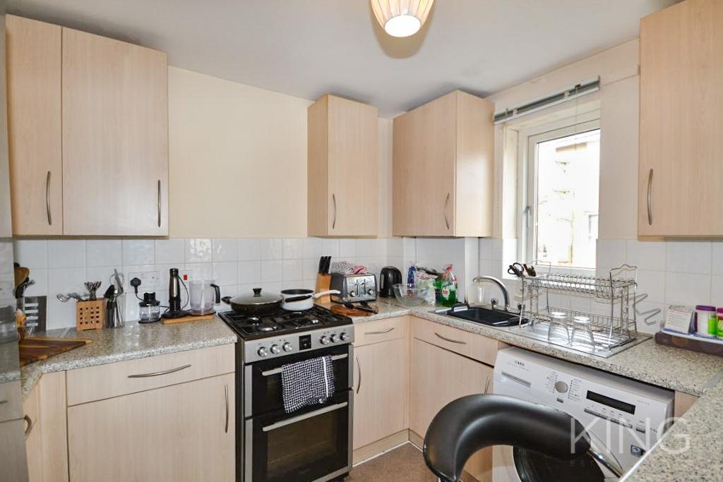 Open plan living and kitchen area