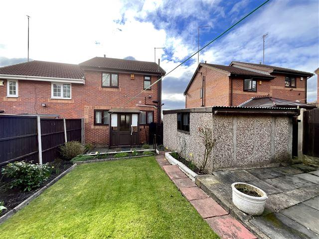Rear garden