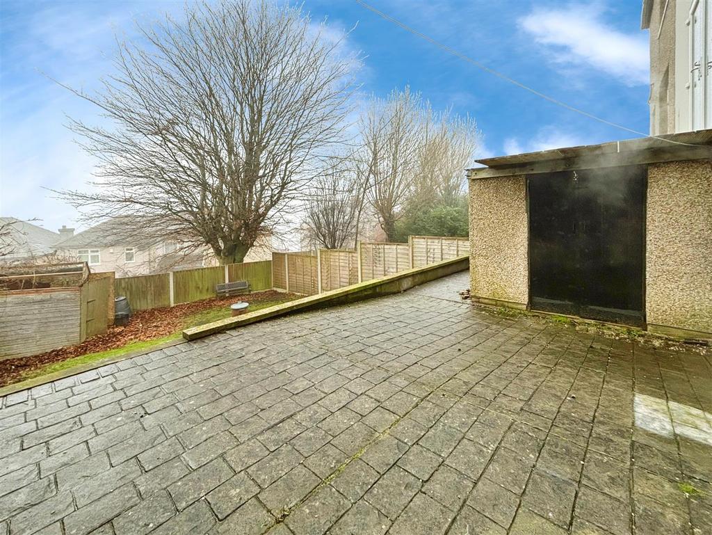 Rear Patio