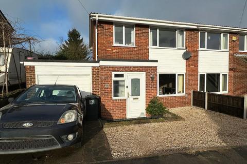 3 bedroom semi-detached house for sale, Glebe Road, Thringstone, Coalville, LE67