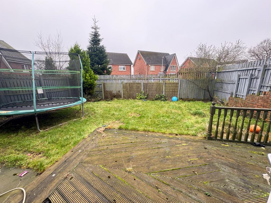 Rear garden