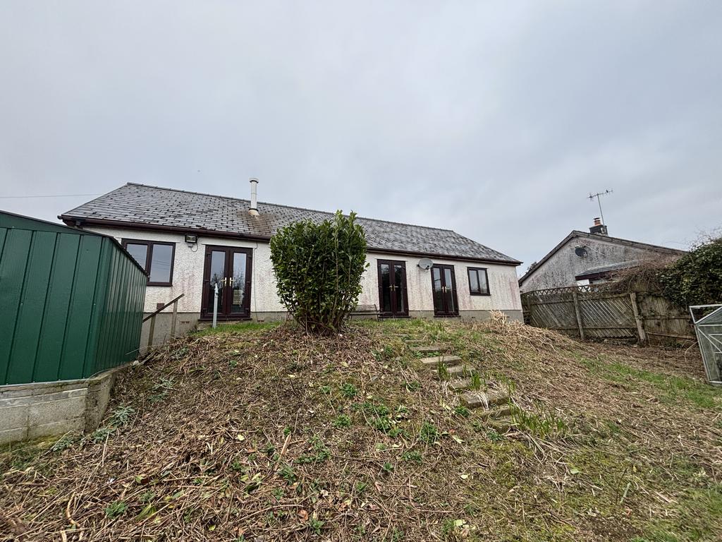 Rear of property