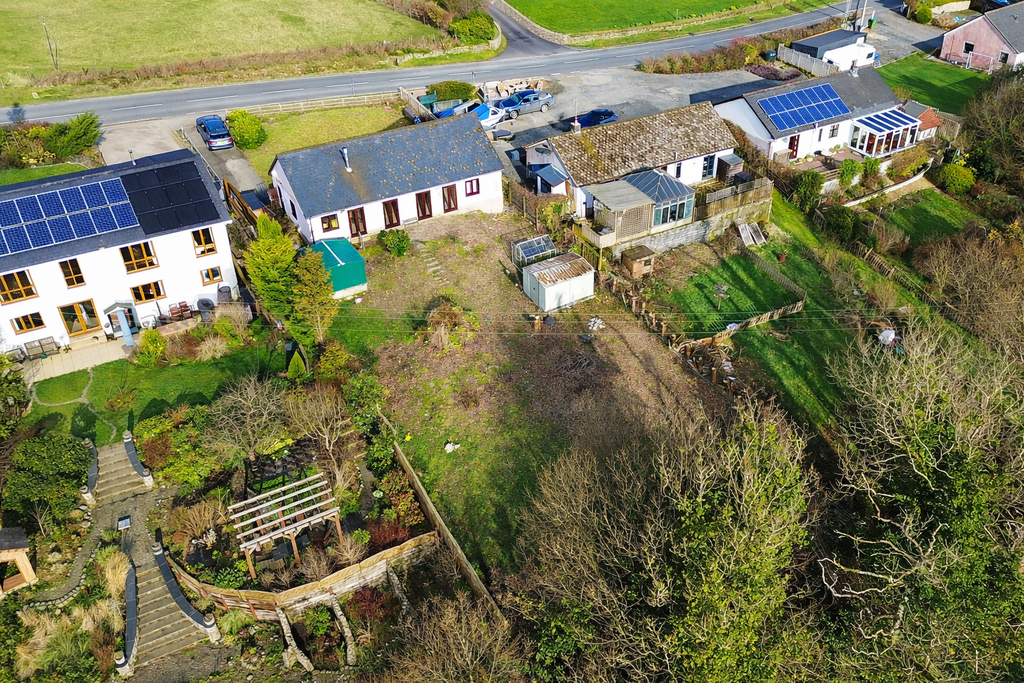 Rear of property