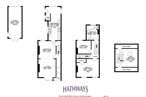 3 bedroom end of terrace house for sale, Llantarnam Road, Llantarnam, NP44