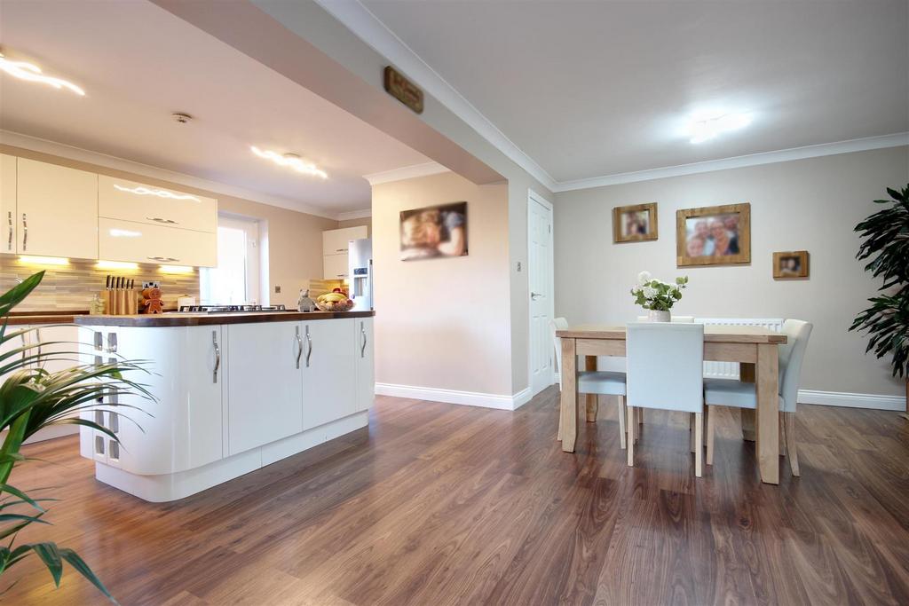 Day room and kitchen