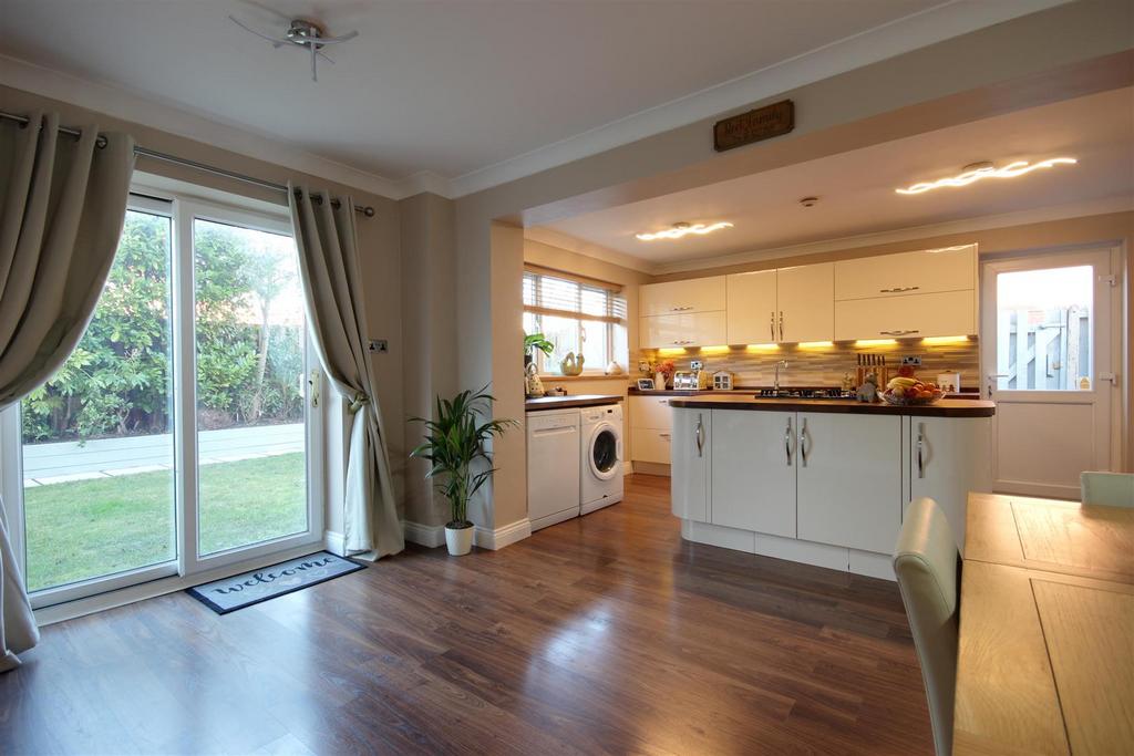 Day room and kitchen