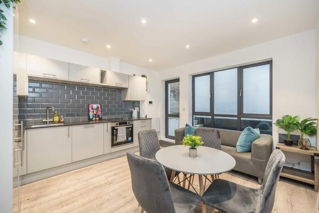 Open-plan living area