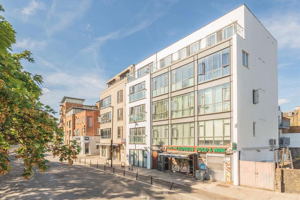 Apartment building facade, block of apartments