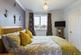 Master bedroom with dressing area and ensuite