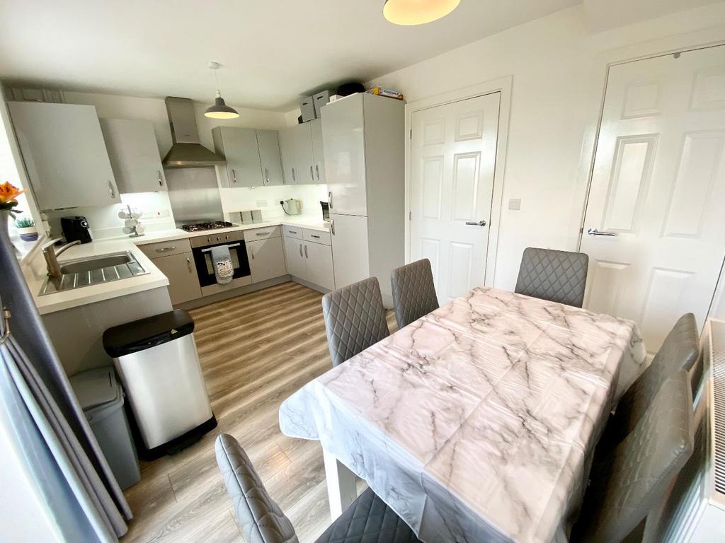 Open plan dining kitchen