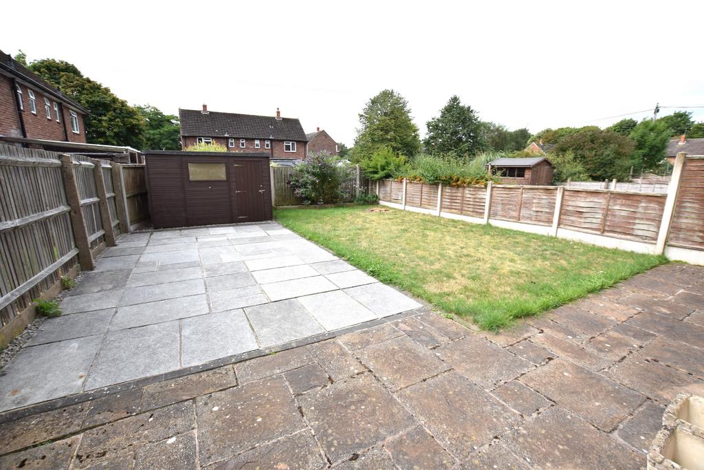 Rear garden