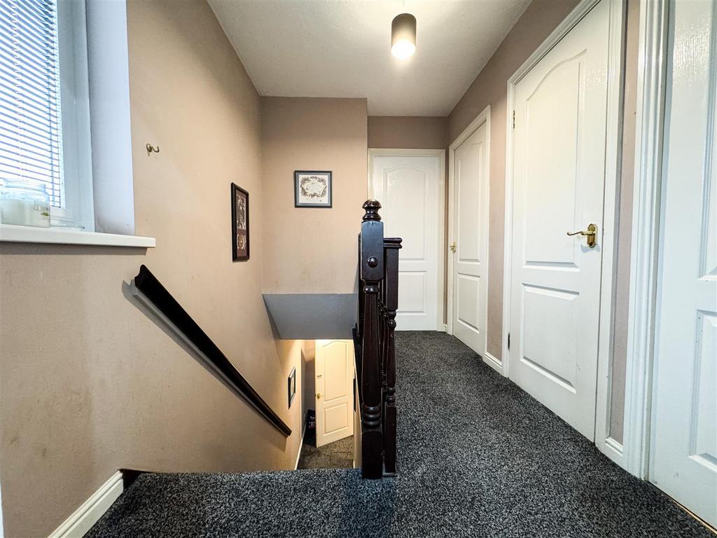Landing and stairs