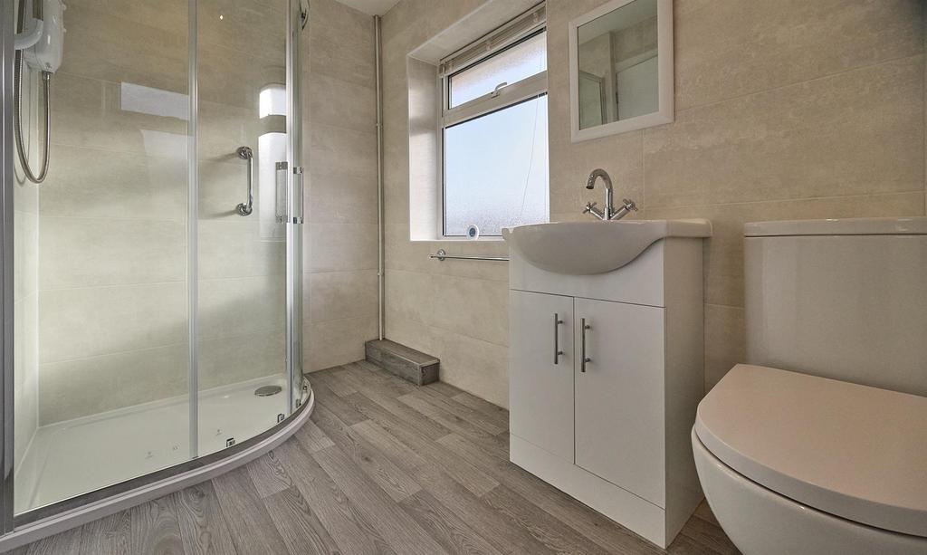 Rear Refitted Shower Room