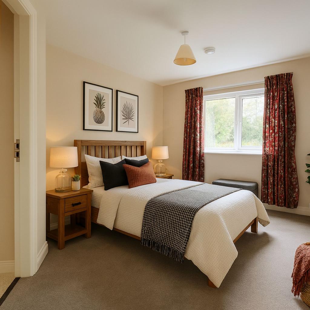 AI GENERATED example of bedroom 2