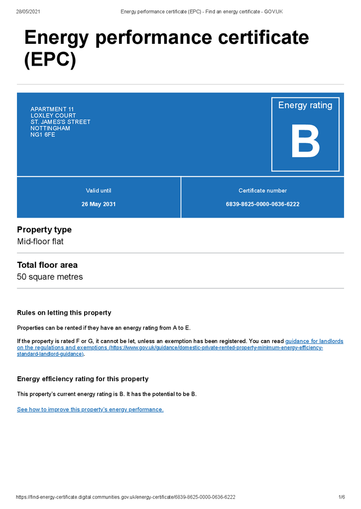 Energy Performance Certificate