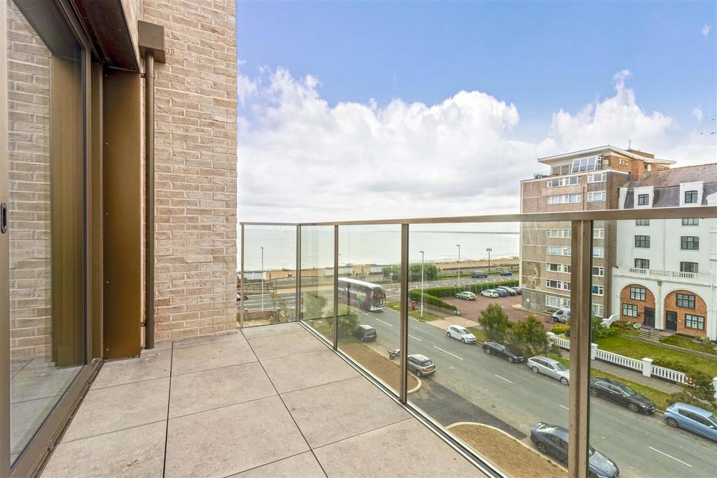 West facing balcony
