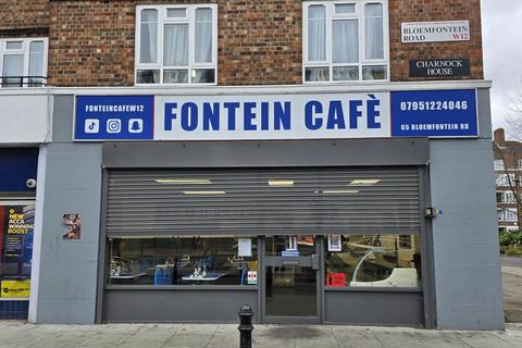 Cafe to rent, Bloemfontein Road, London, W12