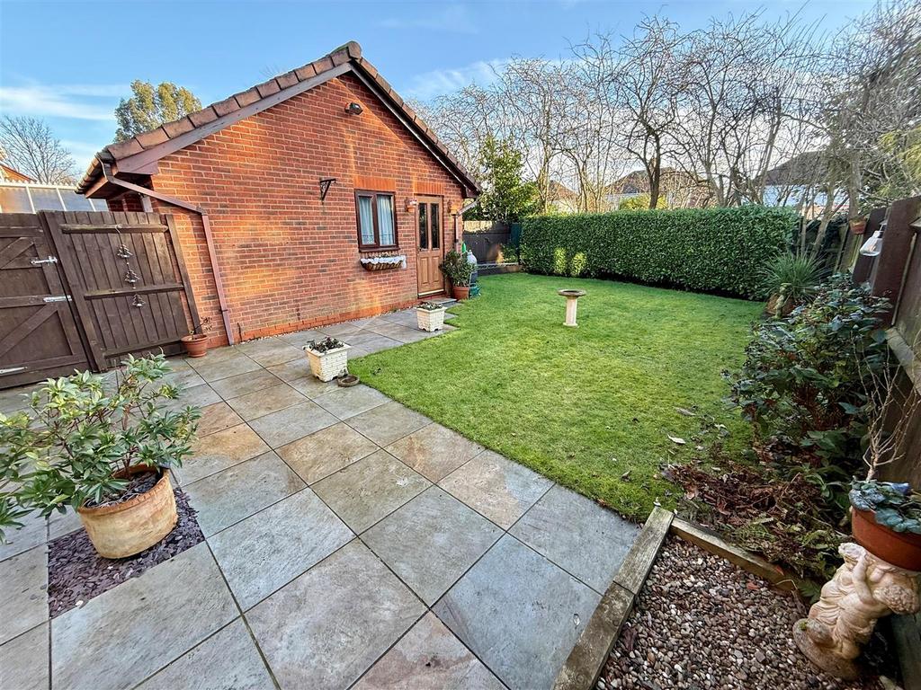 Rear garden