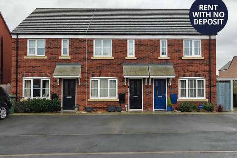 2 bedroom terraced house to rent, Lucerne Avenue, Pershore, Worcestershire, WR10