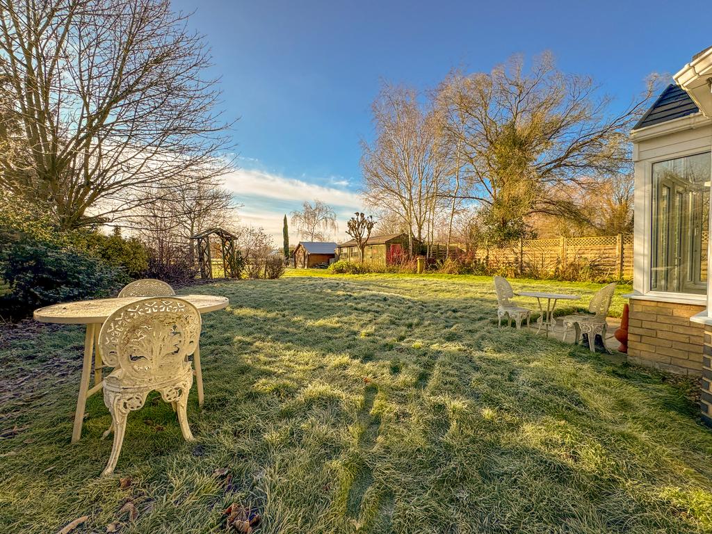 Rear garden