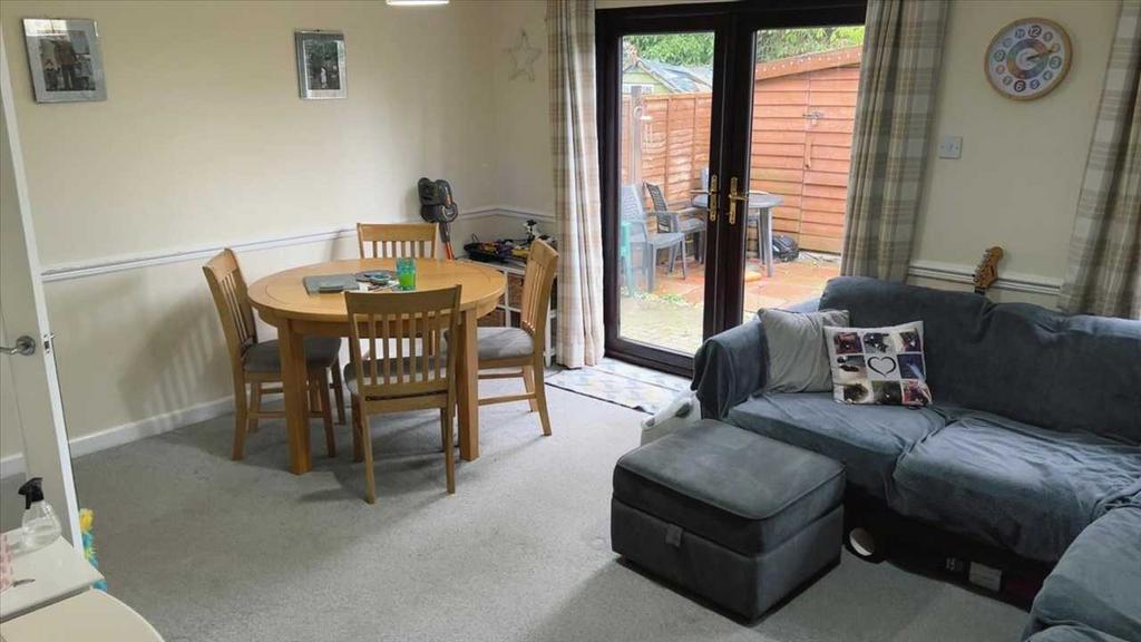 Open plan lounge and