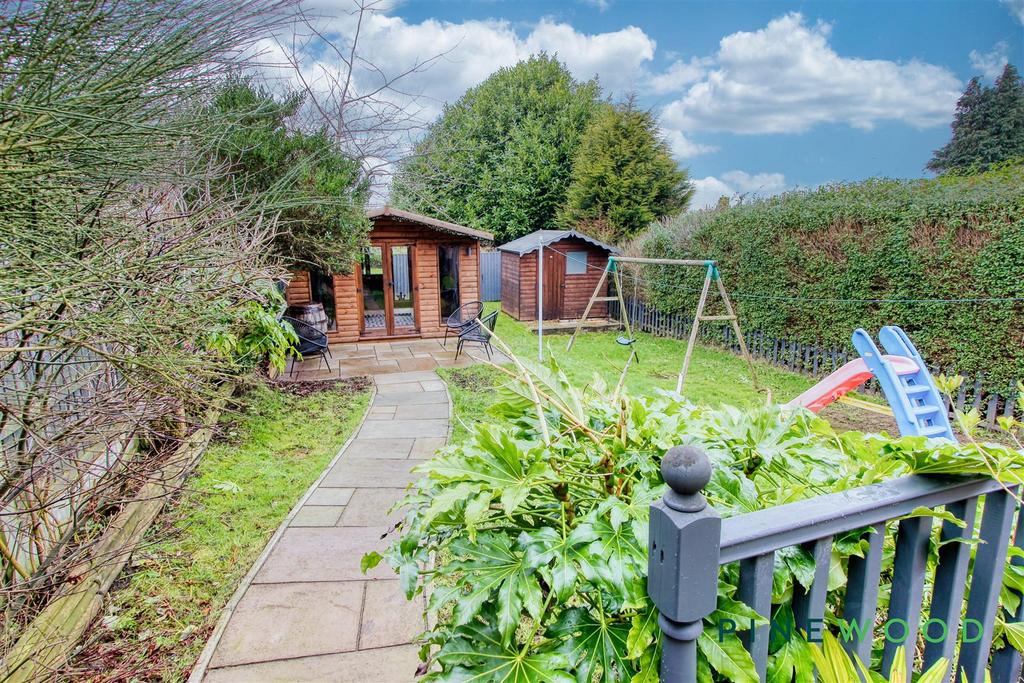 Rear garden