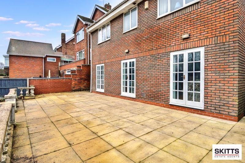 Rear patio