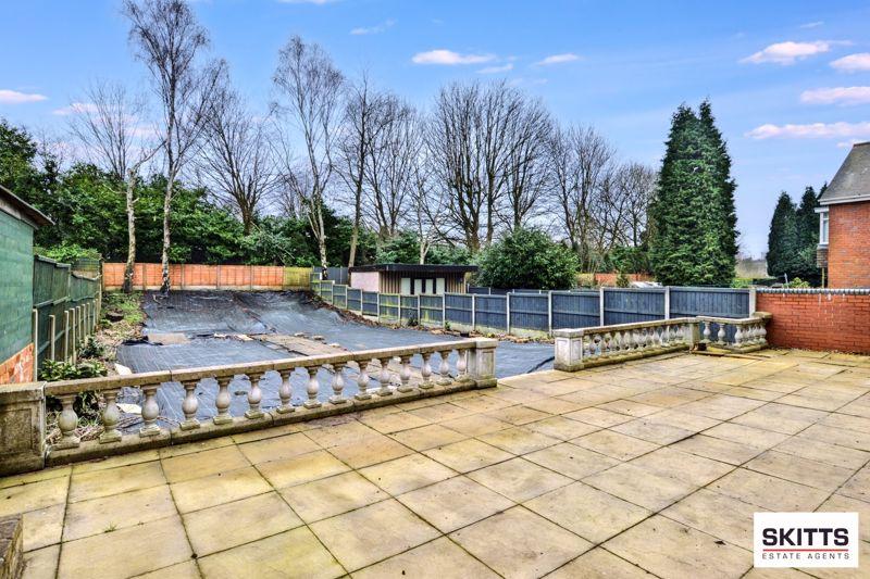 Rear garden