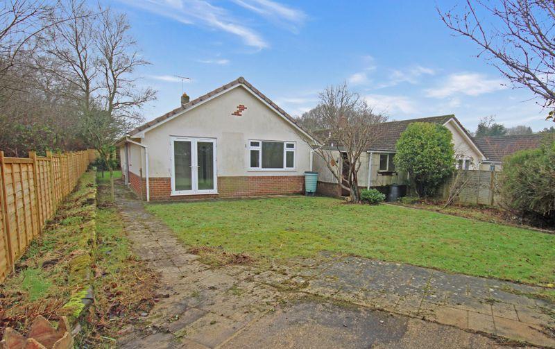 Rear of property