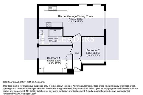 2 bedroom apartment to rent, Mercia House, Mercia Grove, SE13