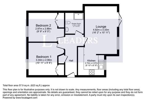 2 bedroom apartment to rent, Willowside, Lovedean