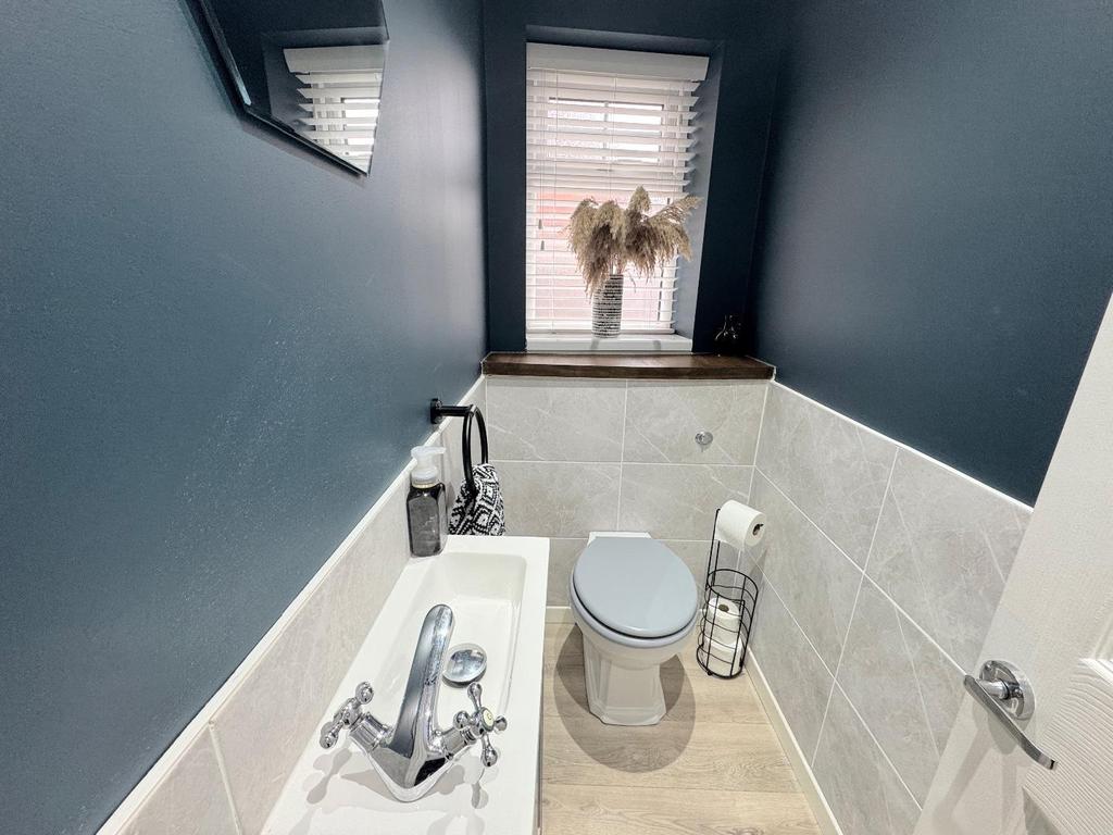 Down stairs toilet
